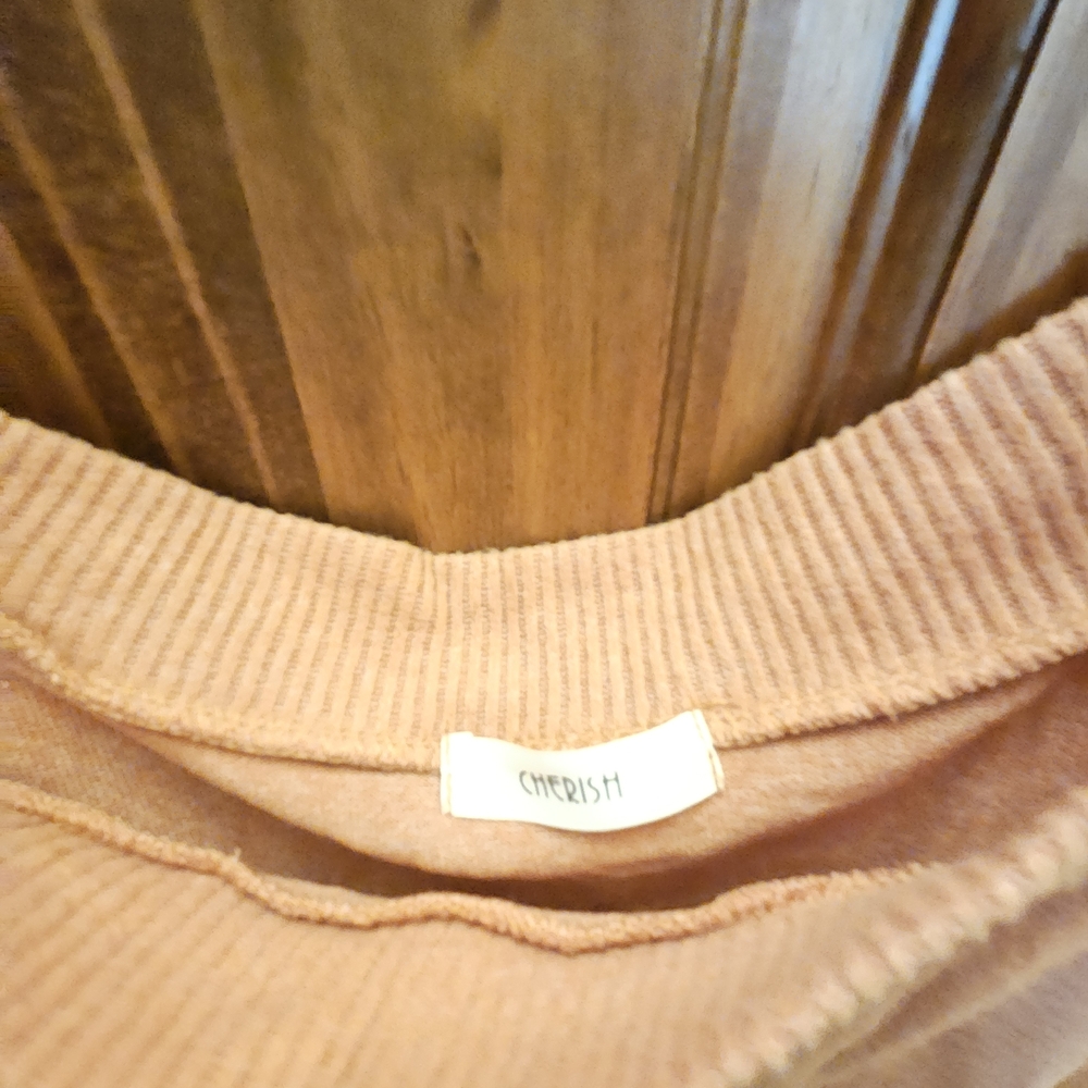 Cherish Off-the-Shoulder Sweater - Soft Pink